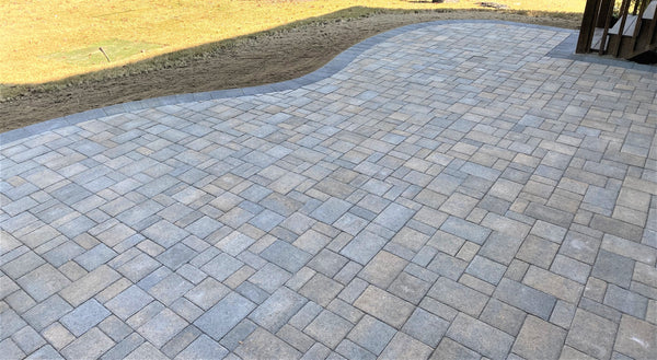 Concrete walkway