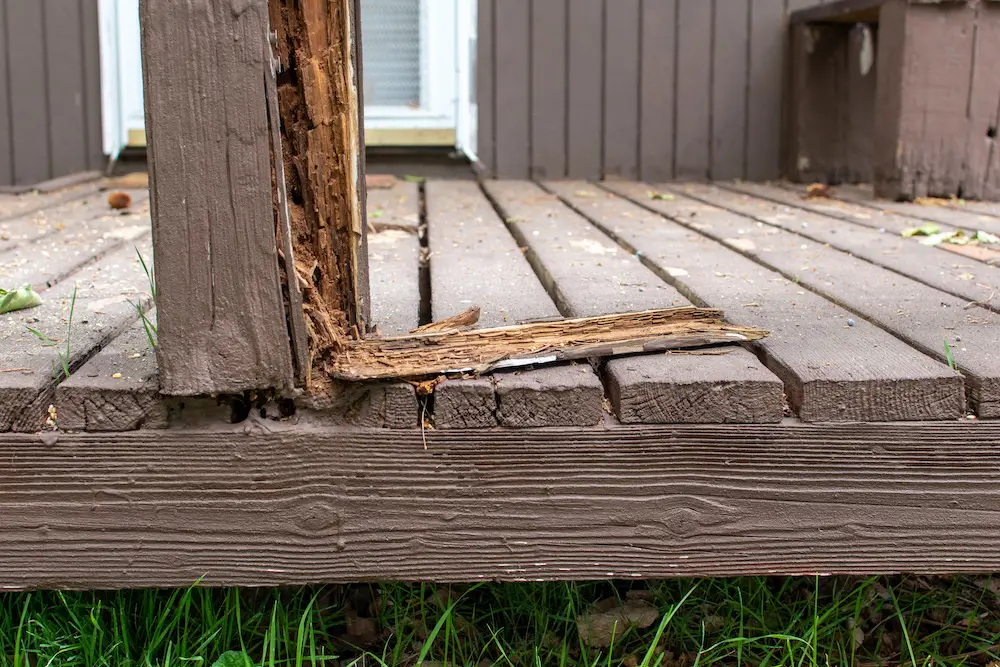 Deck replacement and repair work