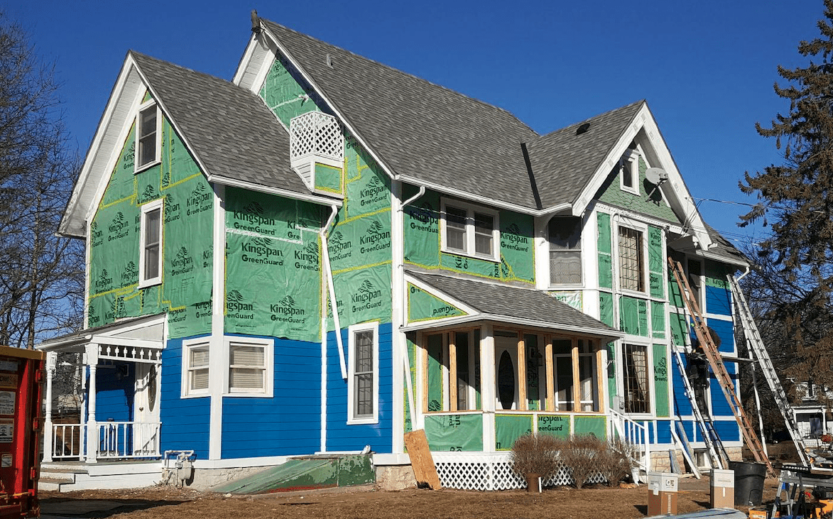 Roofing repair detail